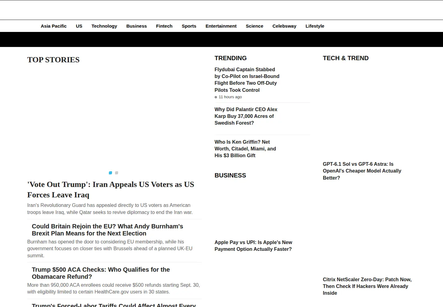 Screenshot of ibtimes.sg