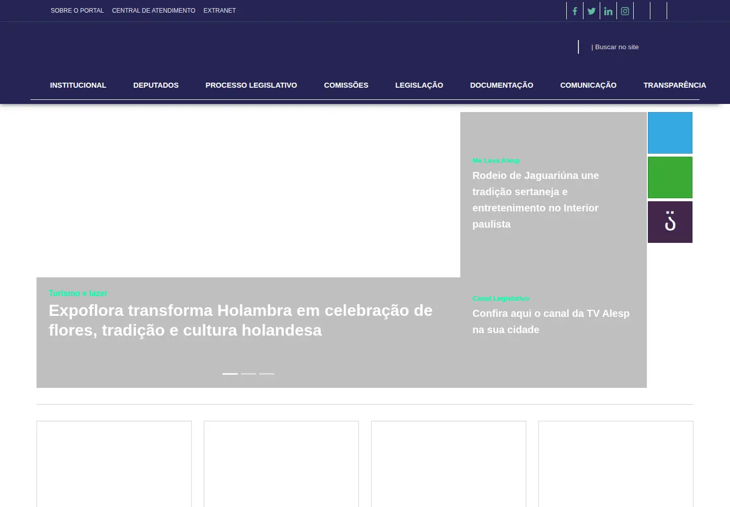 Screenshot of al.sp.gov.br