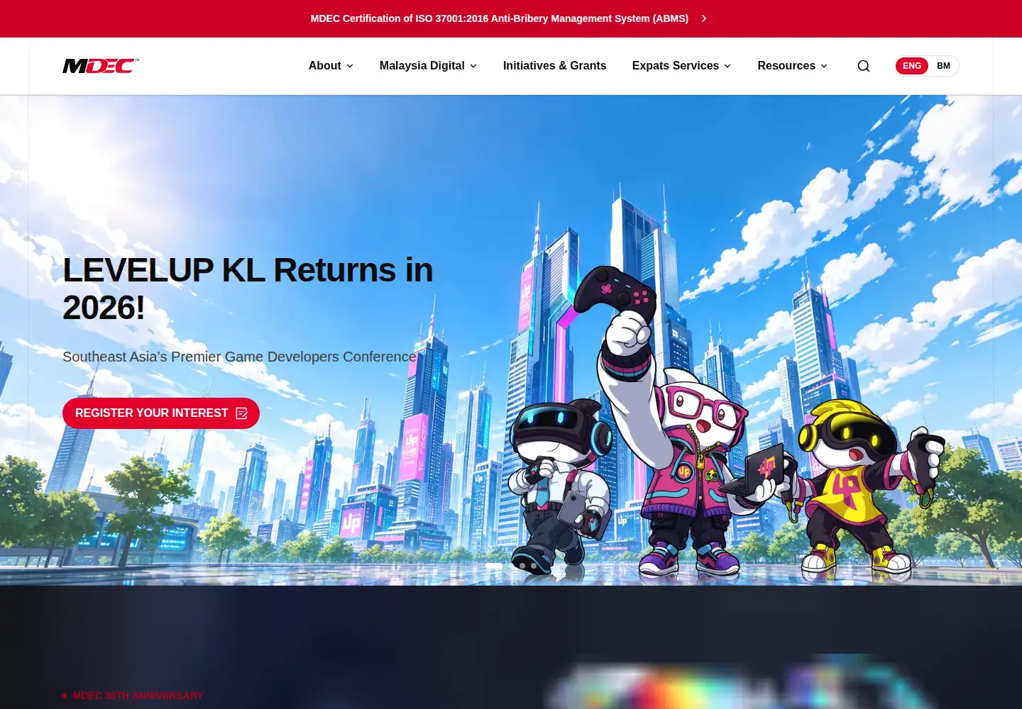 Screenshot of mdec.my