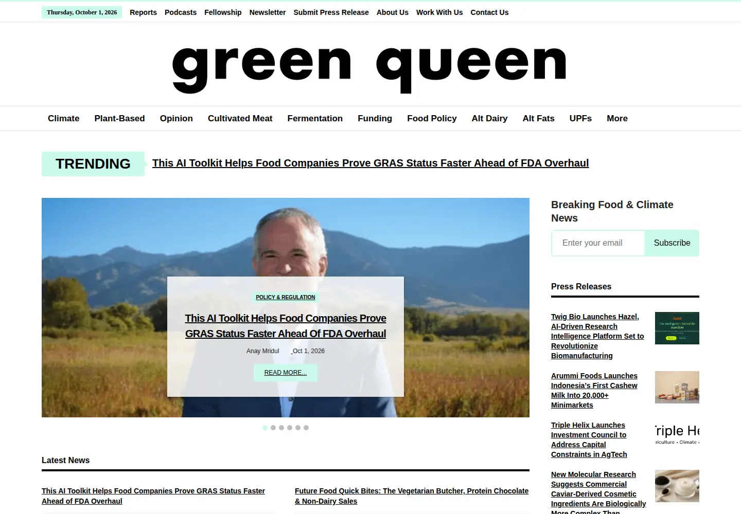 Screenshot of greenqueen.com.hk