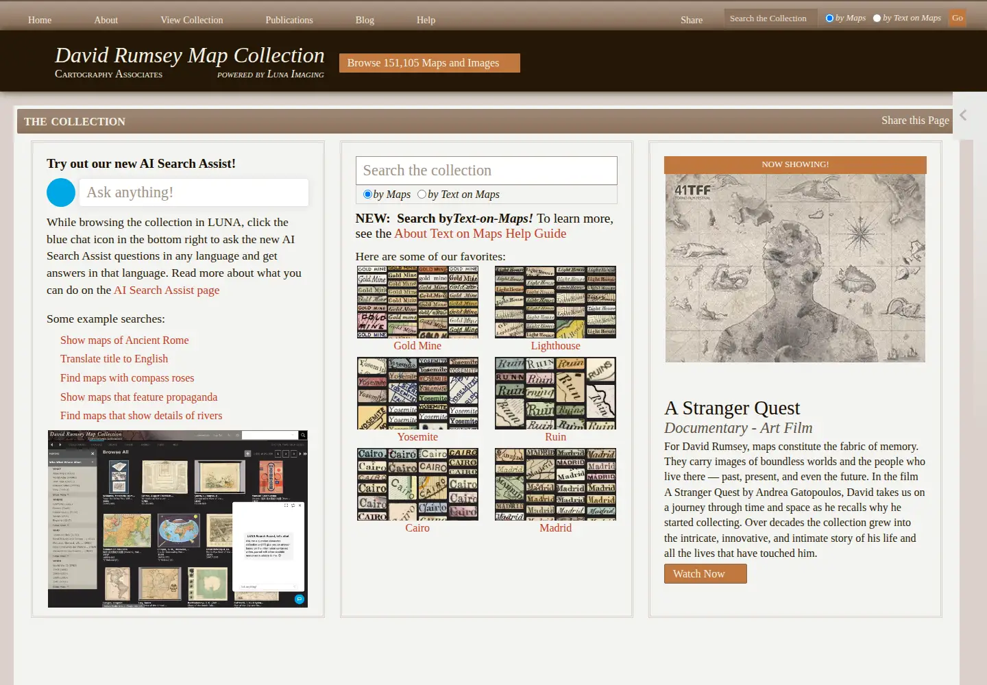 Screenshot of davidrumsey.com