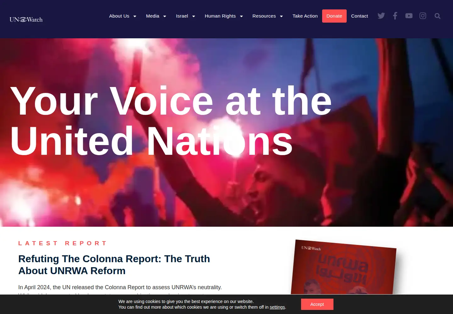 Screenshot of unwatch.org