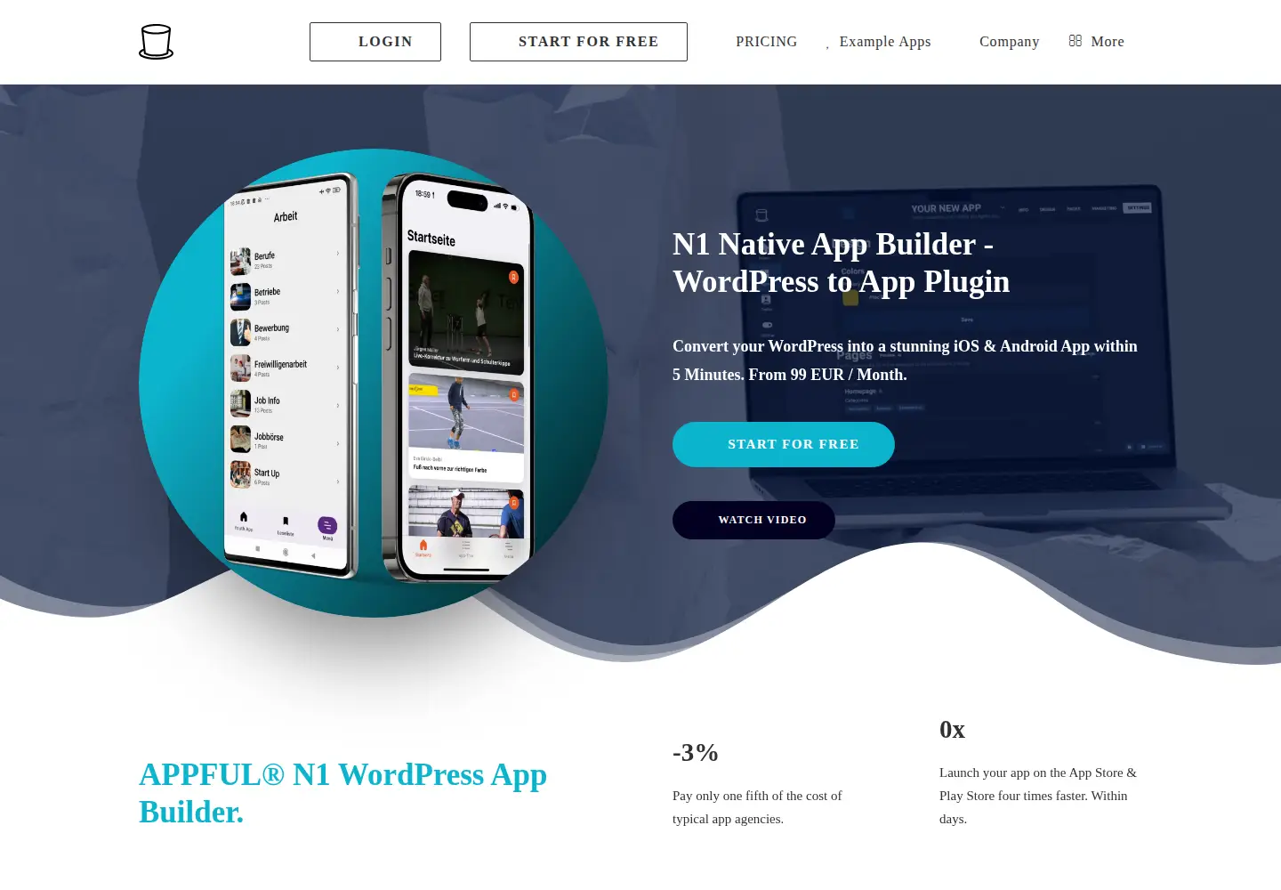 Screenshot of appful.io