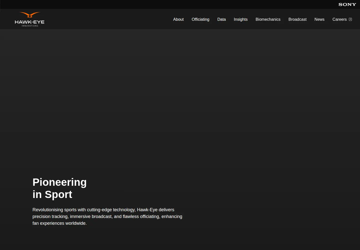 Screenshot of hawkeyeinnovations.com