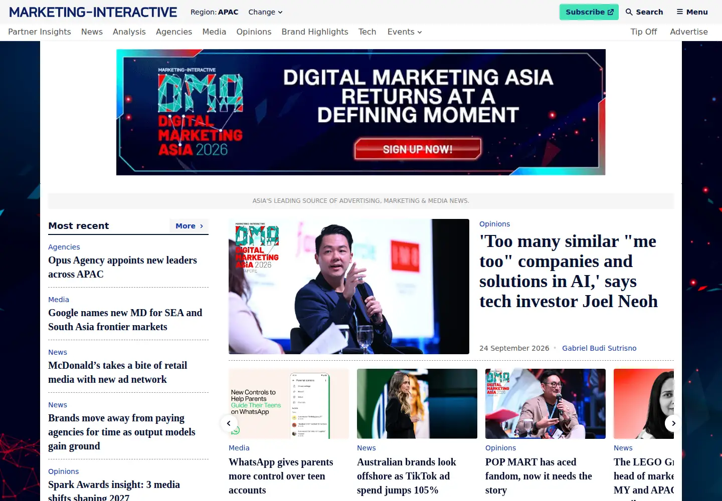 Screenshot of marketing-interactive.com