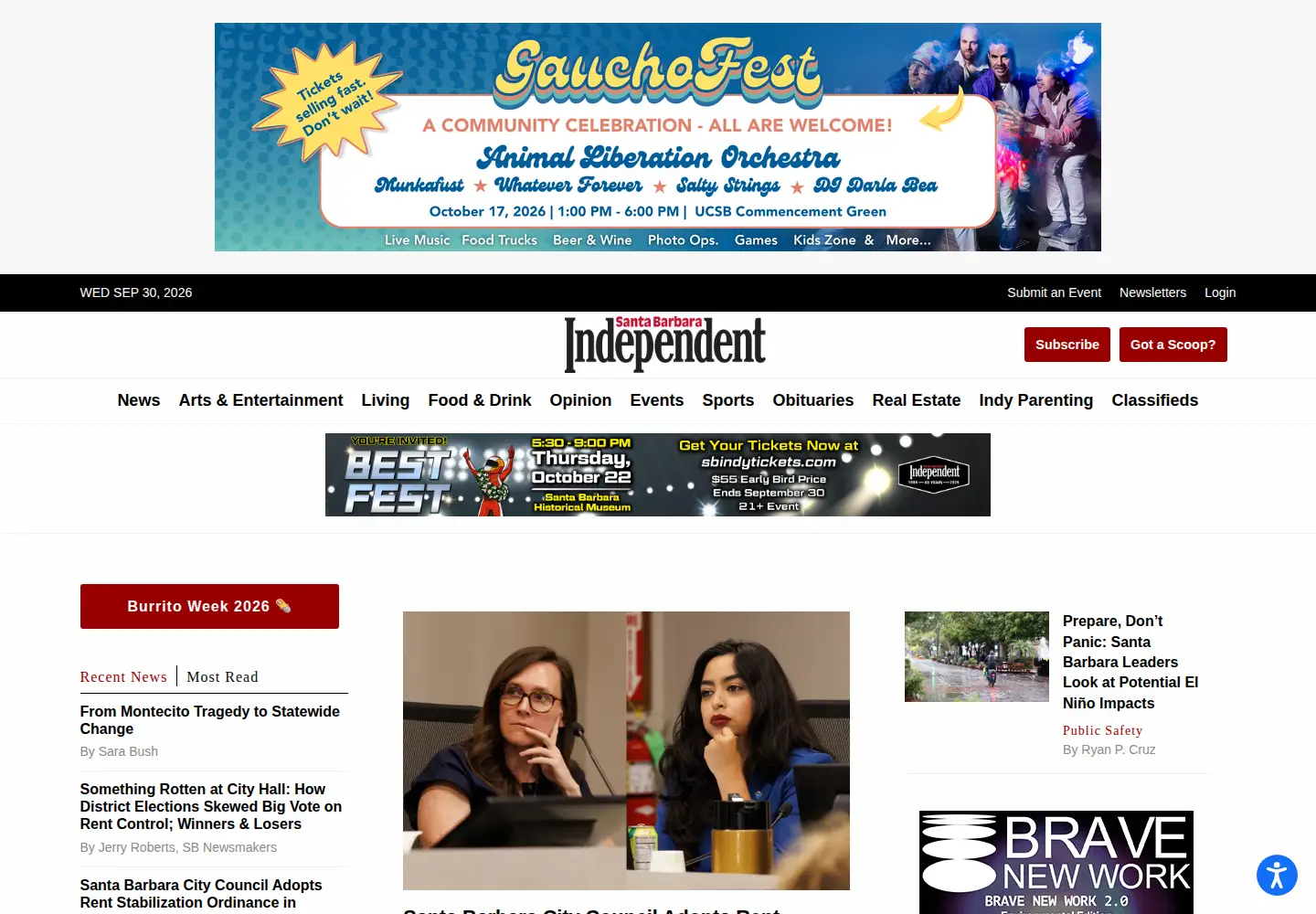 Screenshot of independent.com