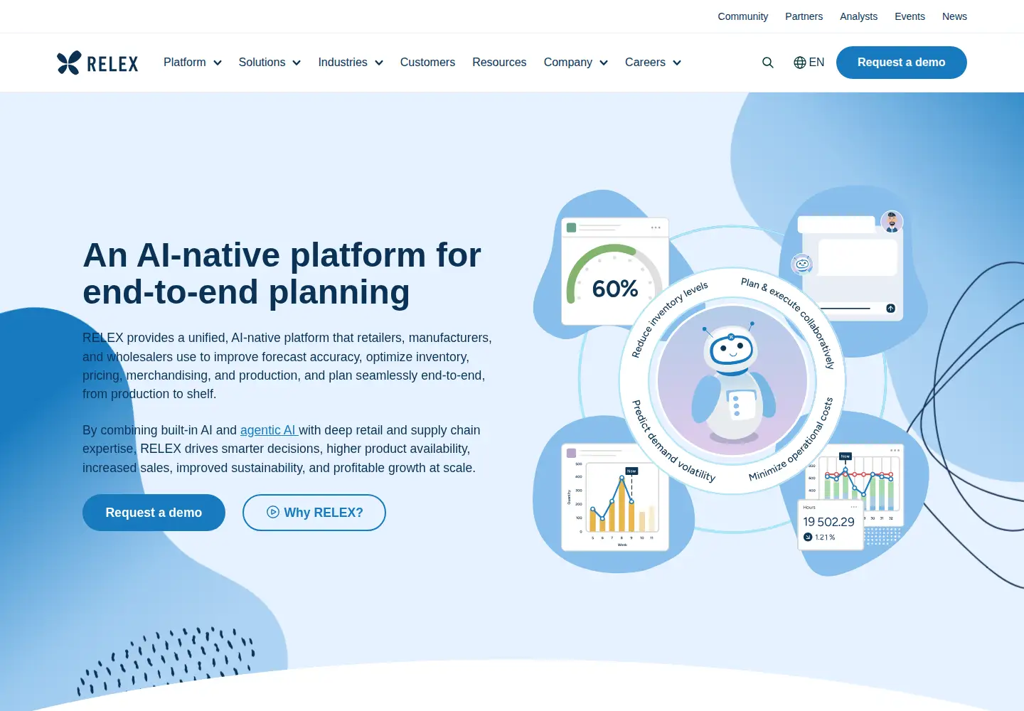 Screenshot of relexsolutions.com