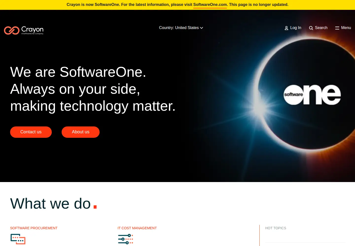 Screenshot of crayon.com