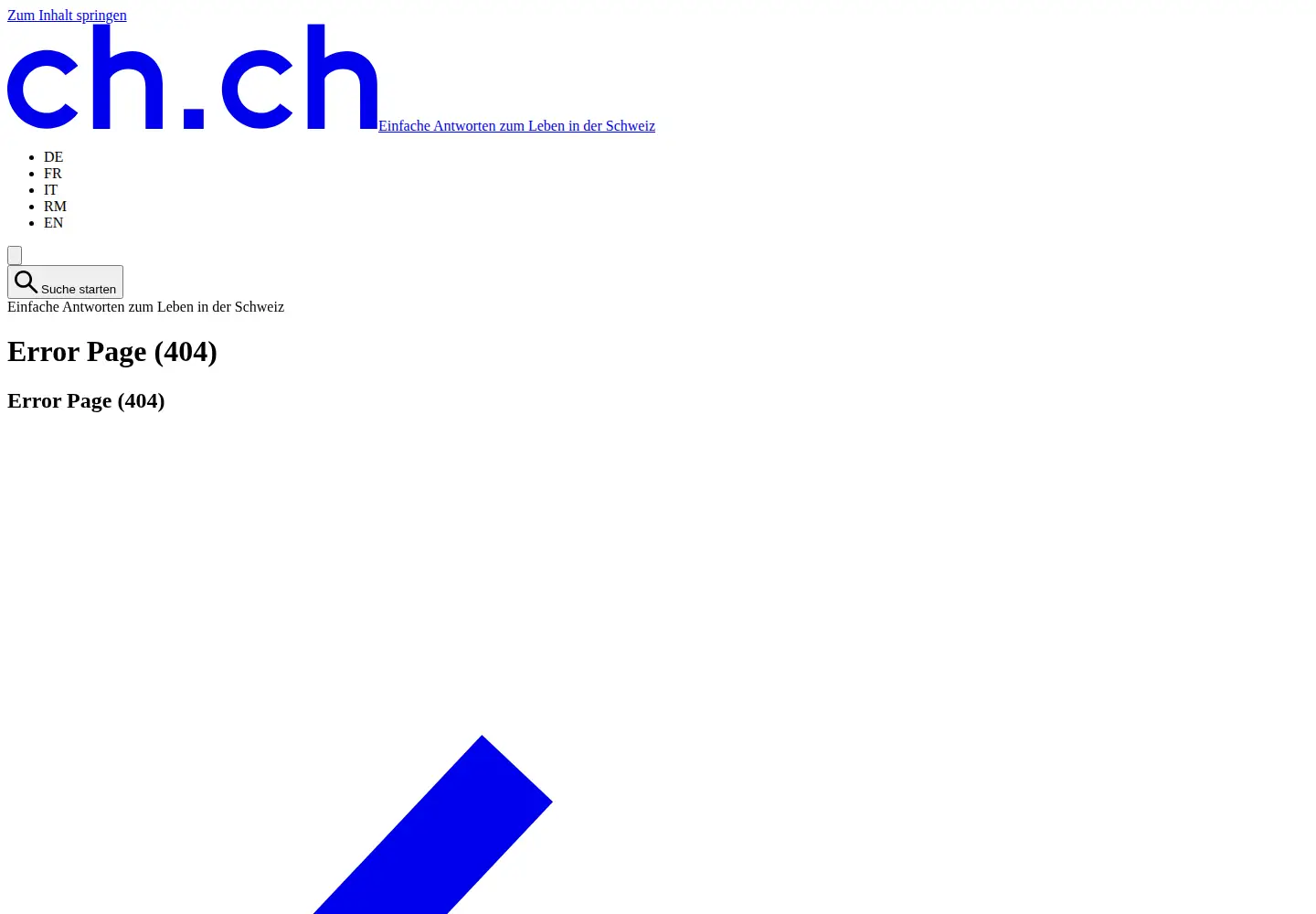 Screenshot of ch.ch