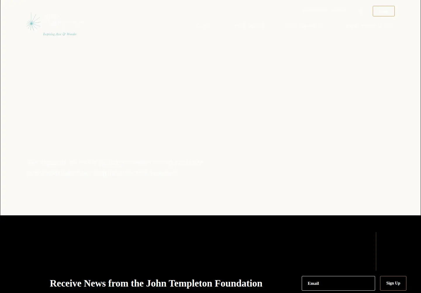 Screenshot of templeton.org