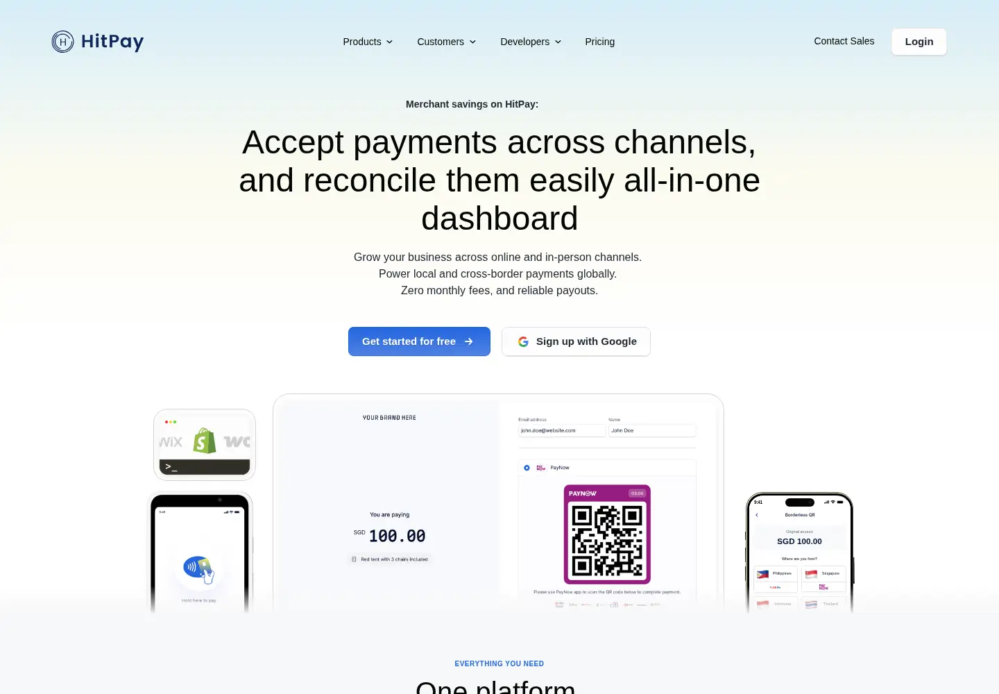 Screenshot of hitpayapp.com