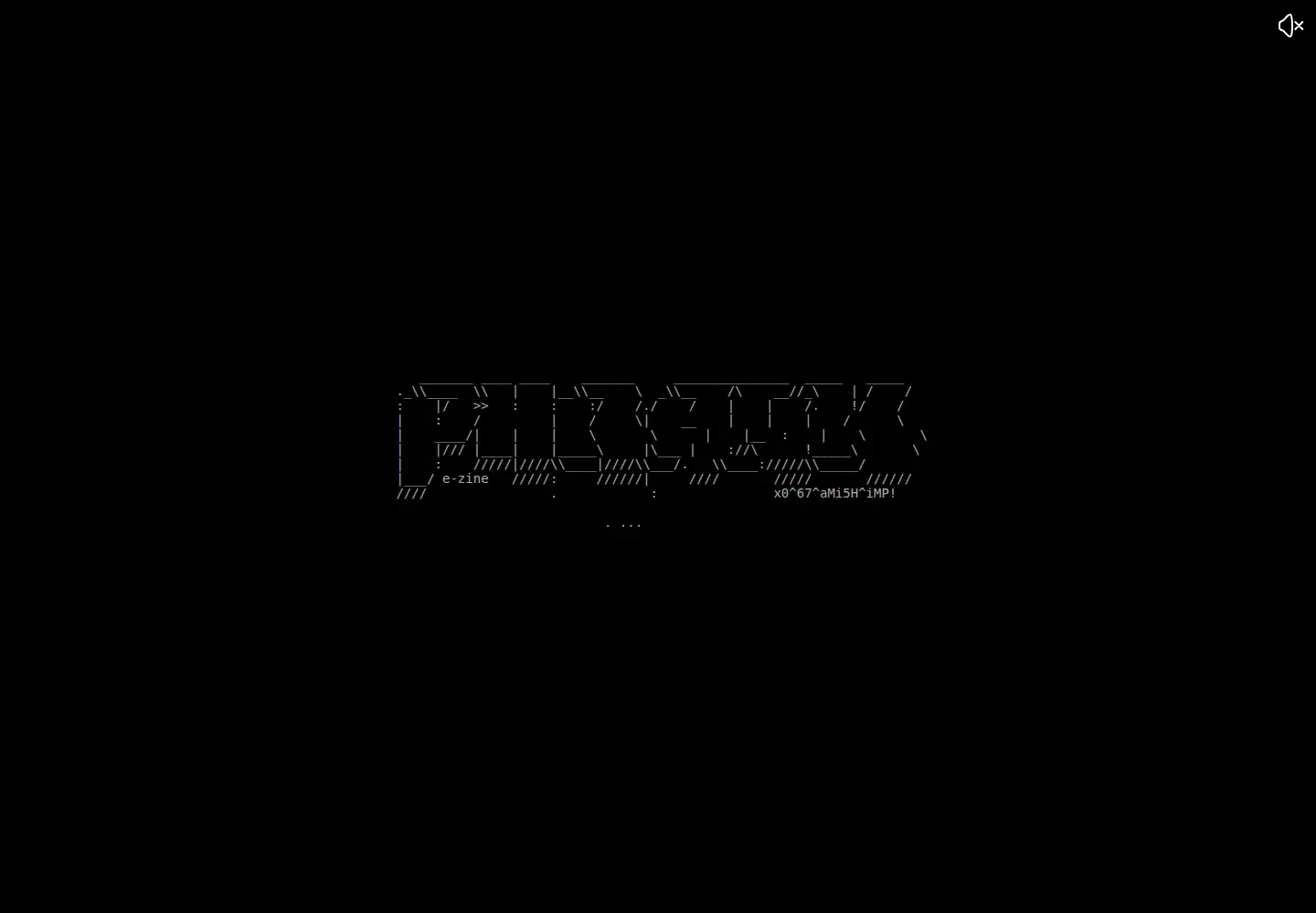 Screenshot of phrack.org