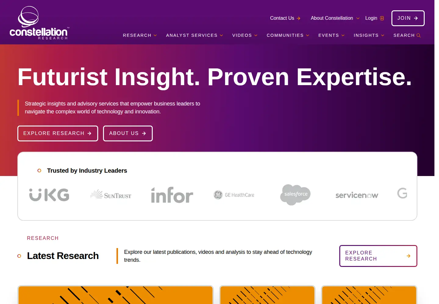 Screenshot of constellationr.com