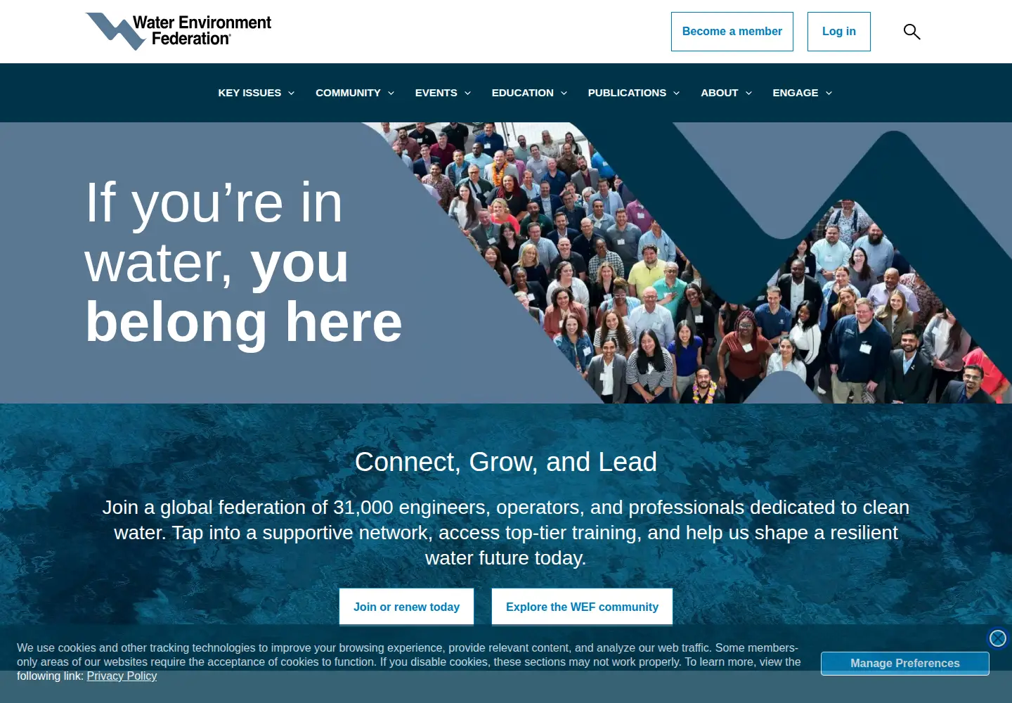 Screenshot of wef.org