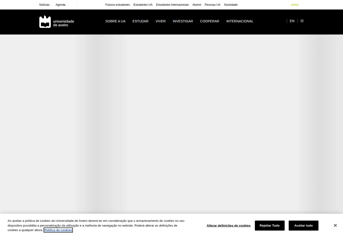 Screenshot of ua.pt