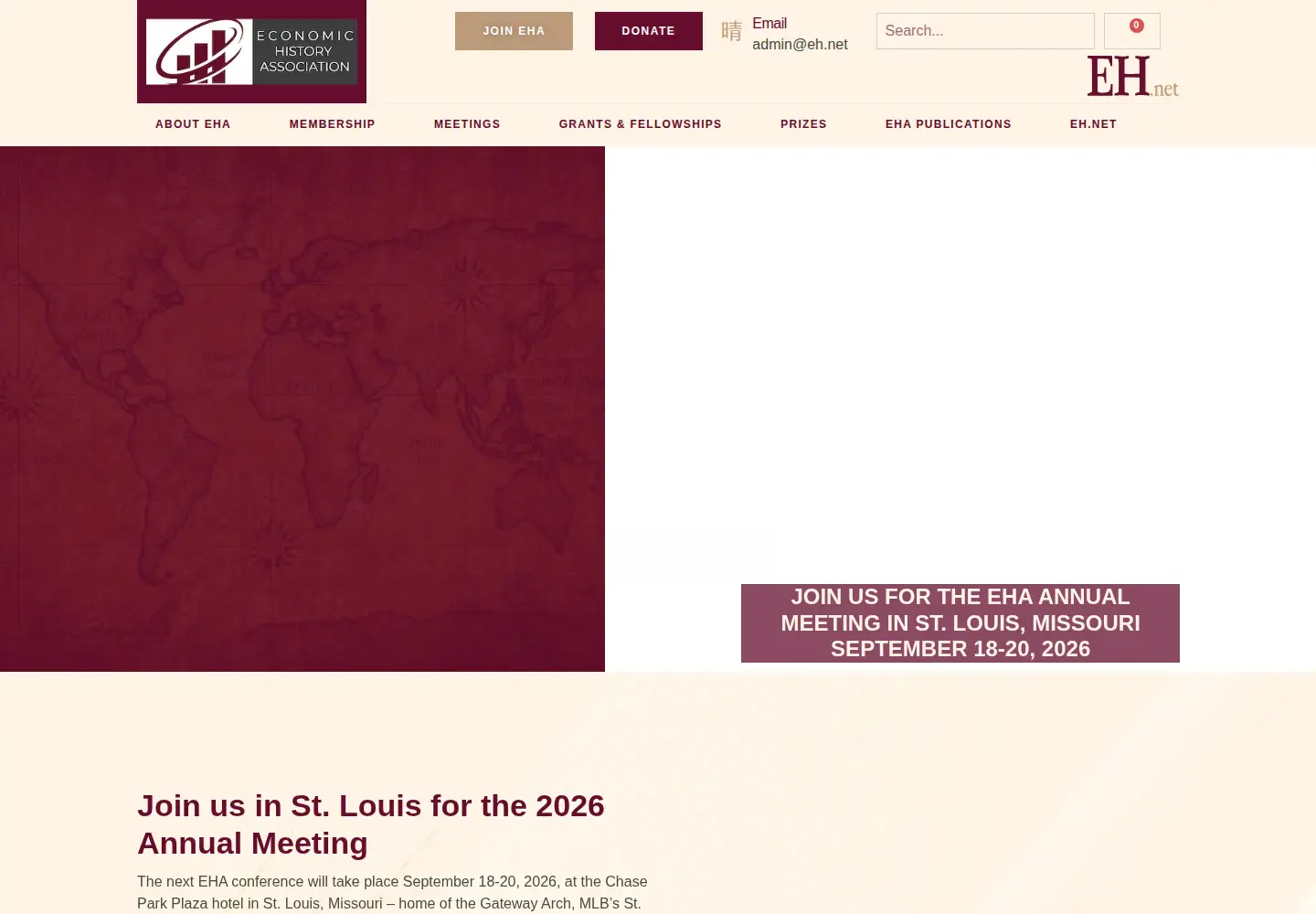 Screenshot of eh.net