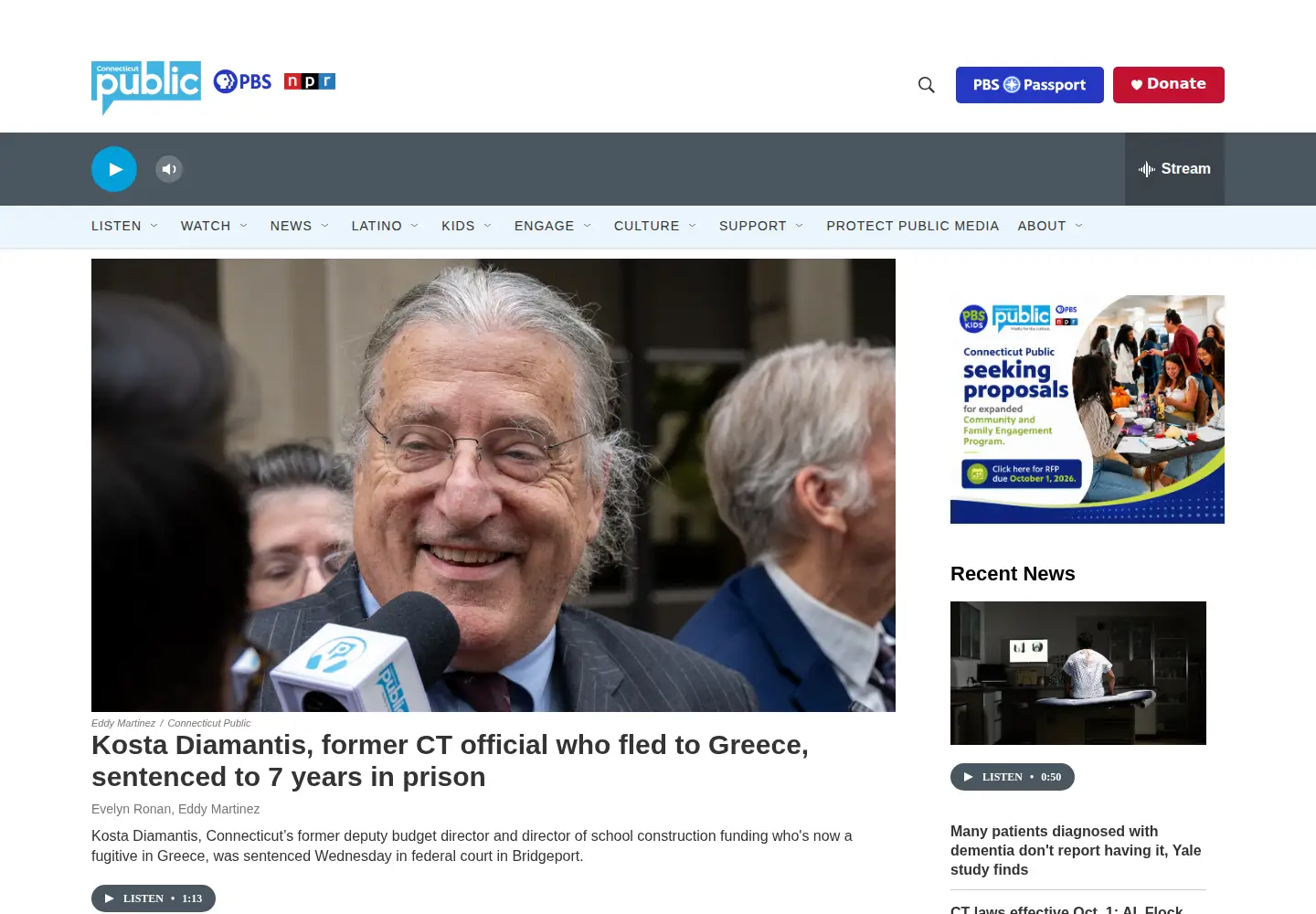 Screenshot of ctpublic.org