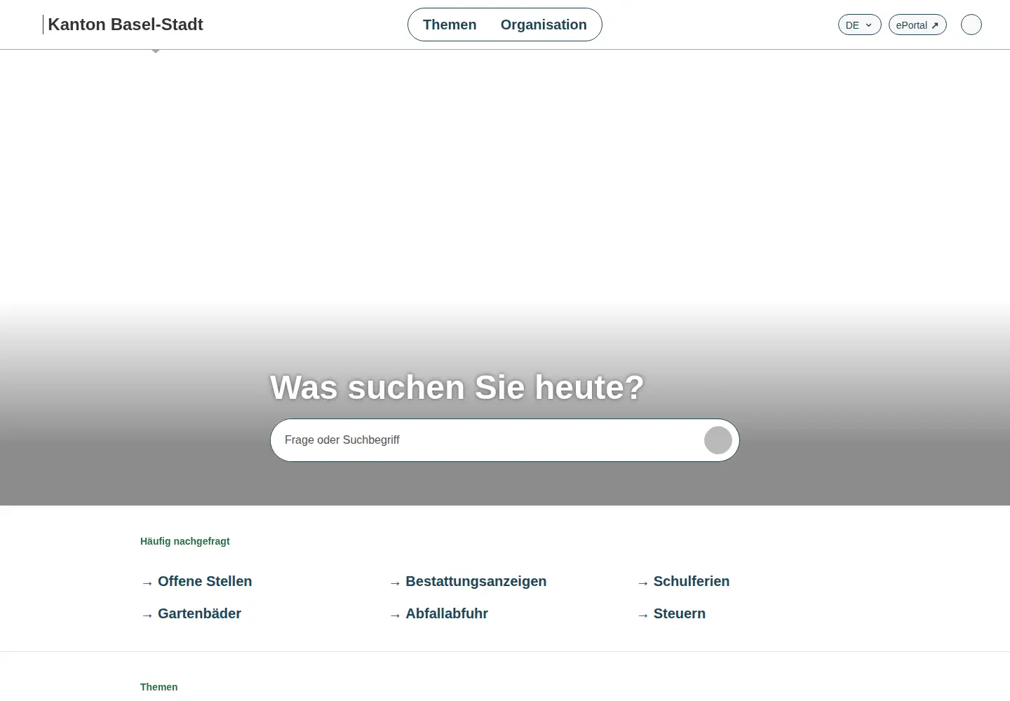 Screenshot of bs.ch