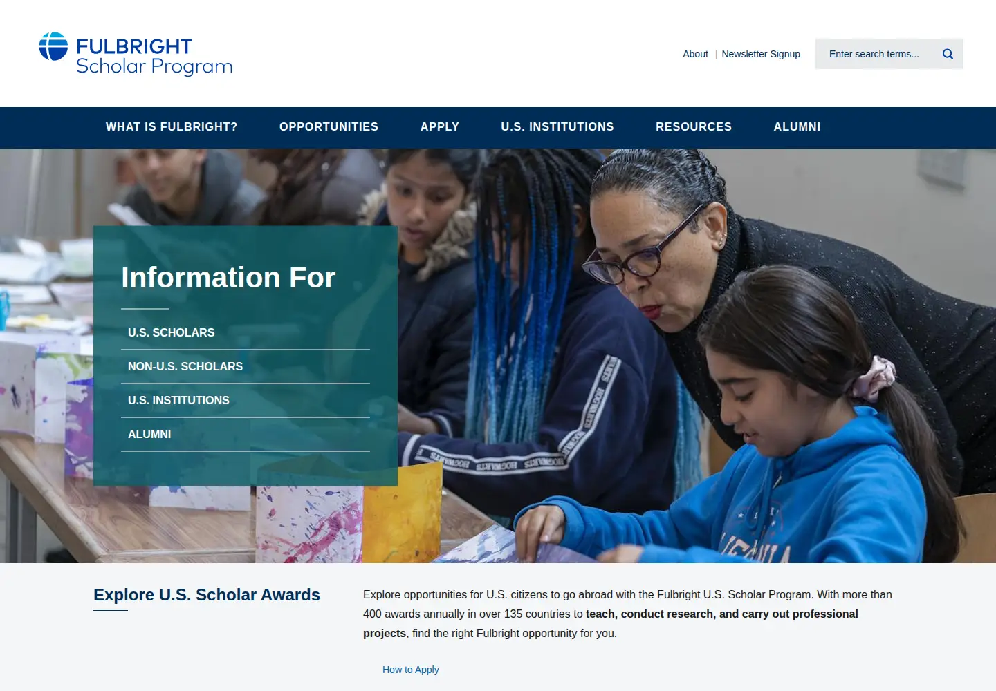 Screenshot of cies.org