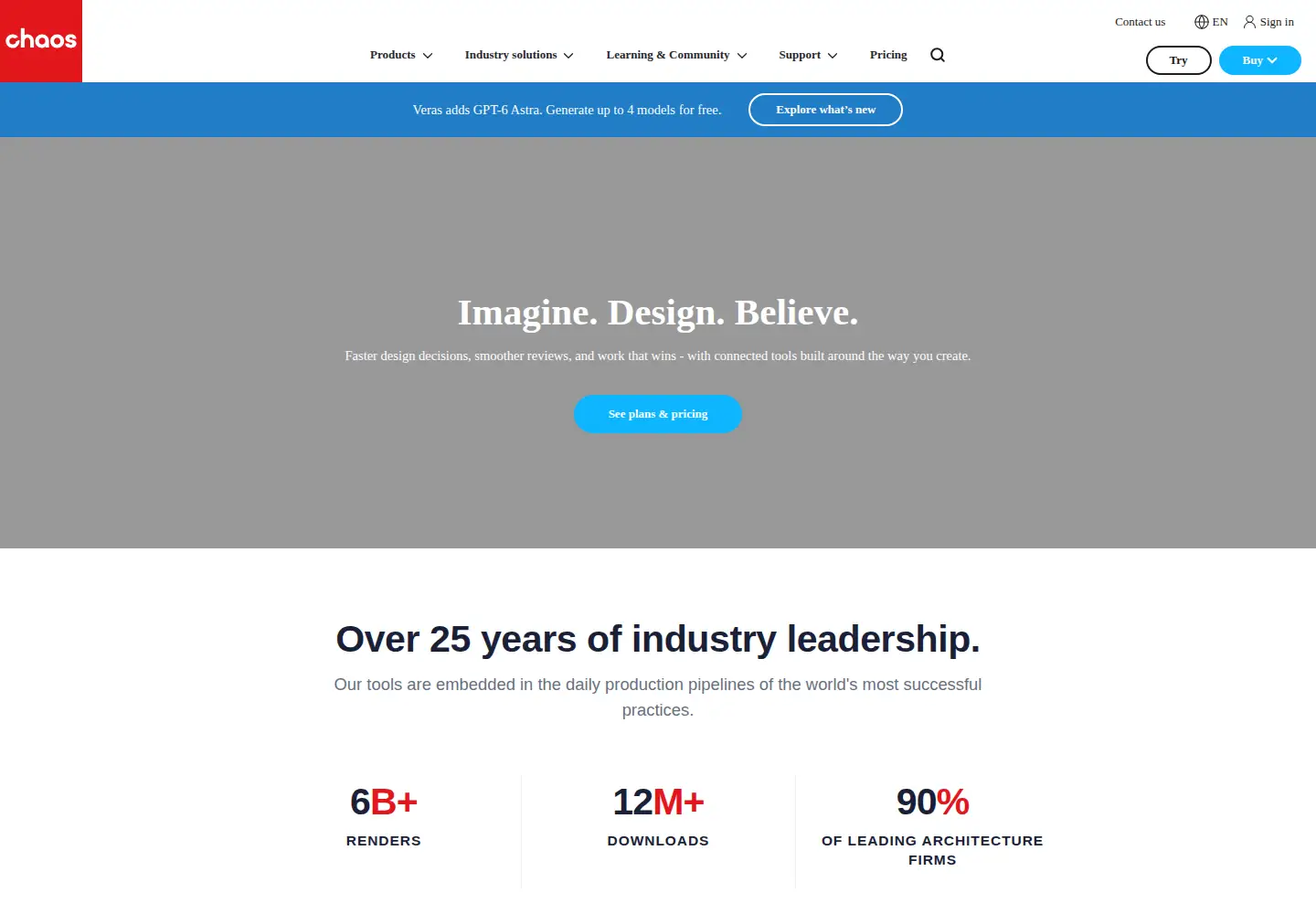 Screenshot of chaos.com