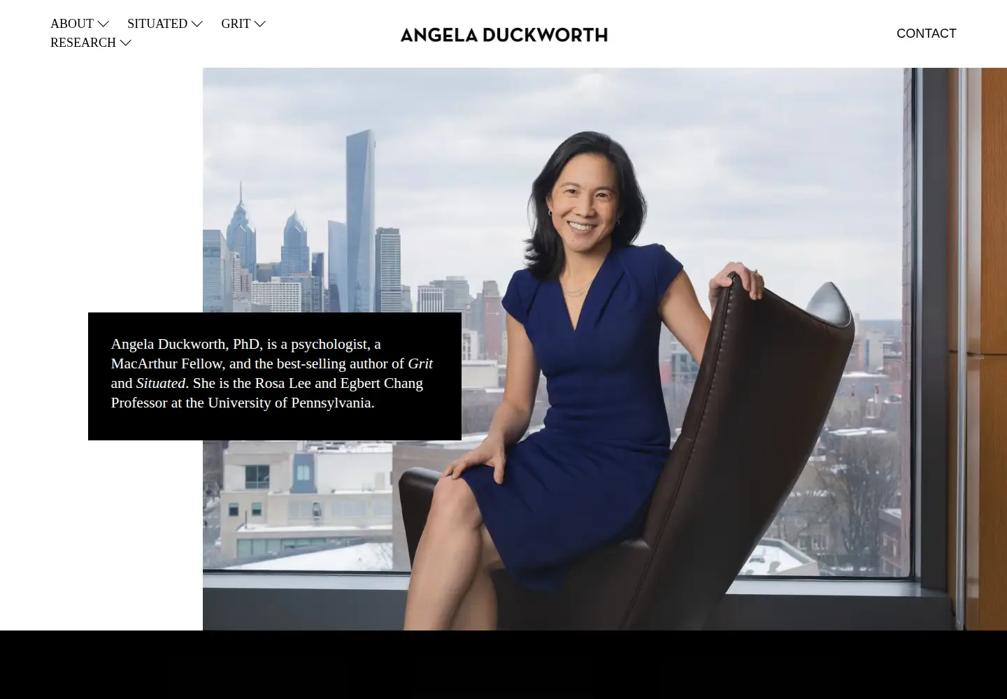 Screenshot of angeladuckworth.com