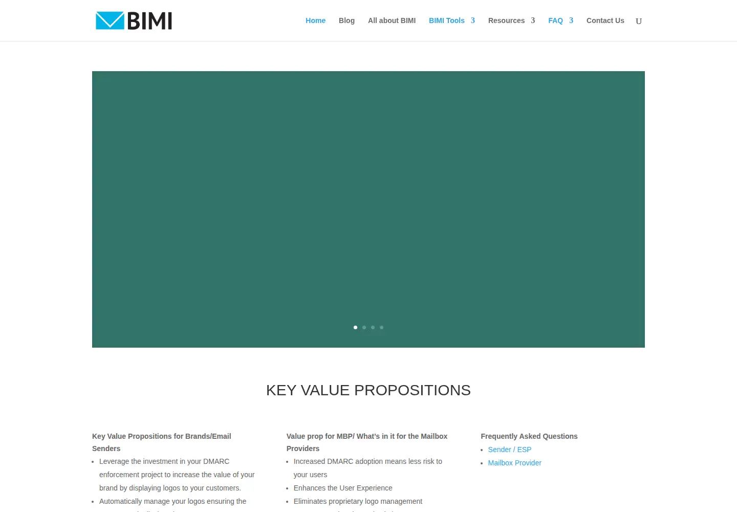 Screenshot of bimigroup.org
