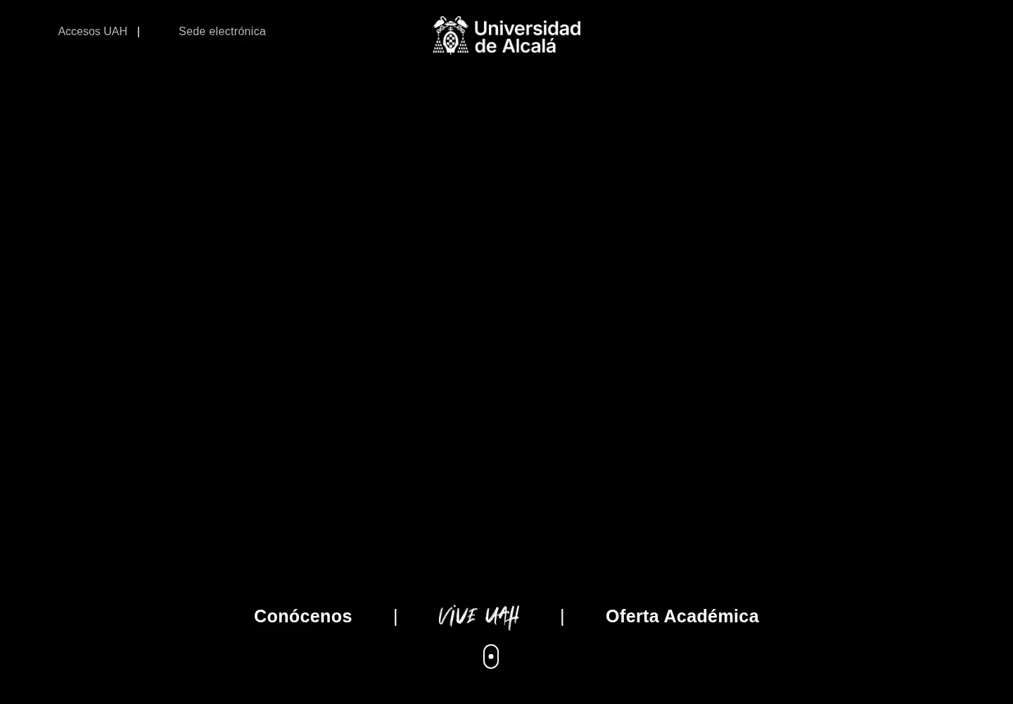 Screenshot of uah.es