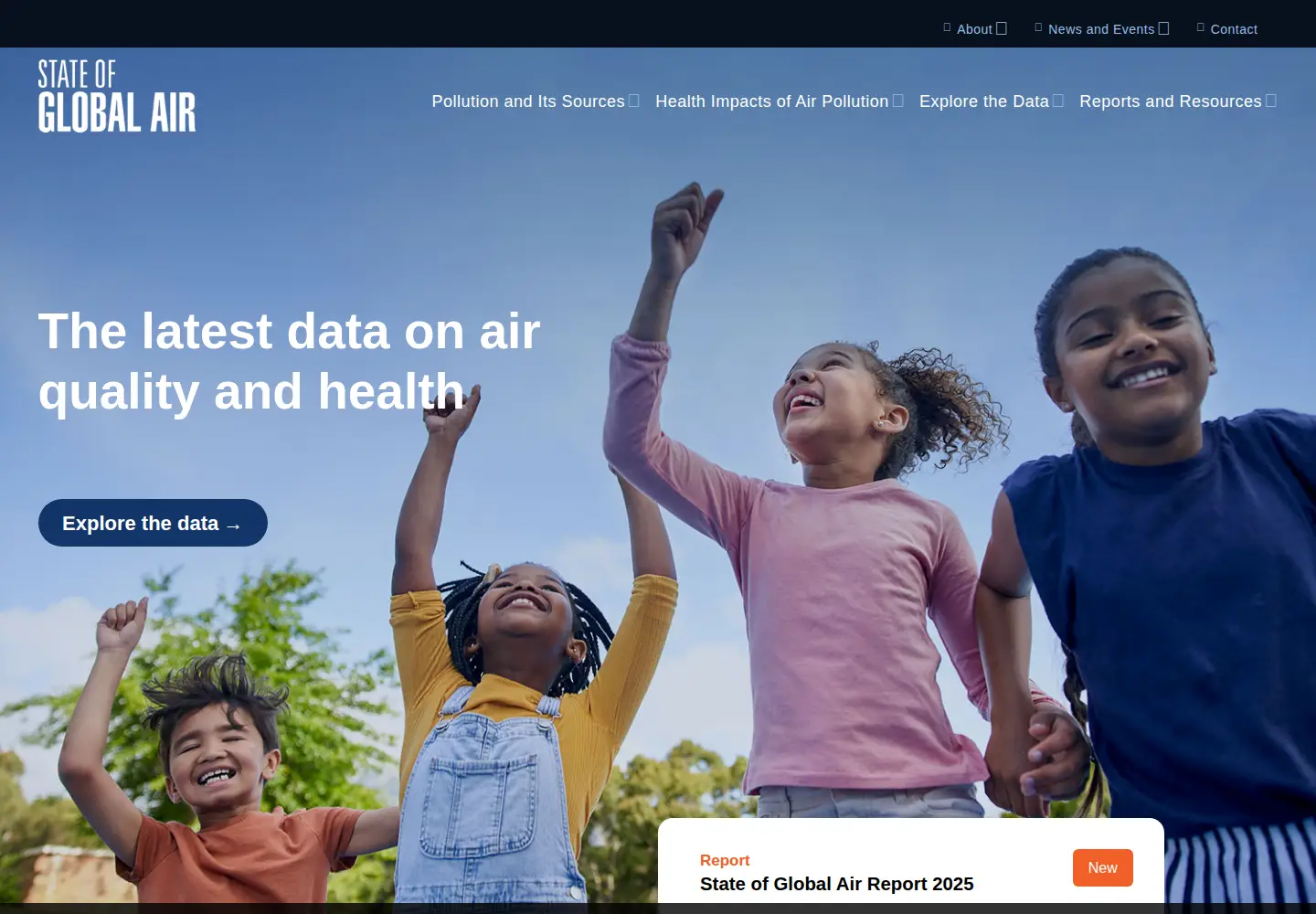 Screenshot of stateofglobalair.org