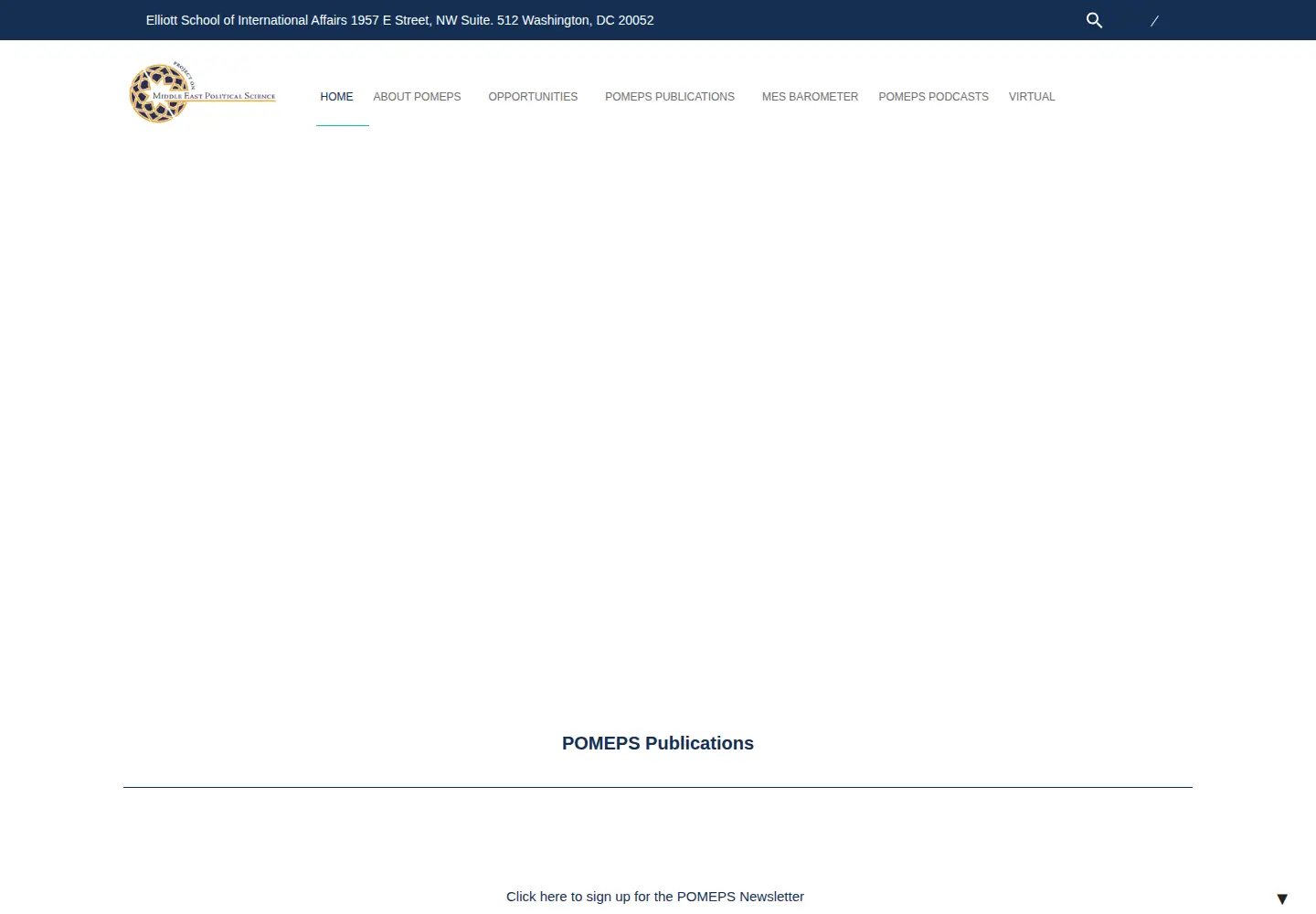 Screenshot of pomeps.org