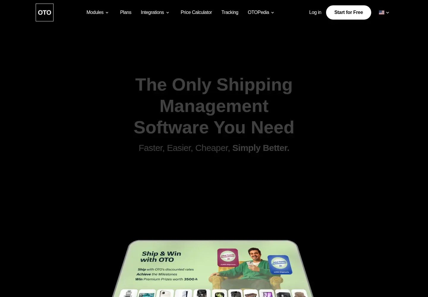 Screenshot of tryoto.com