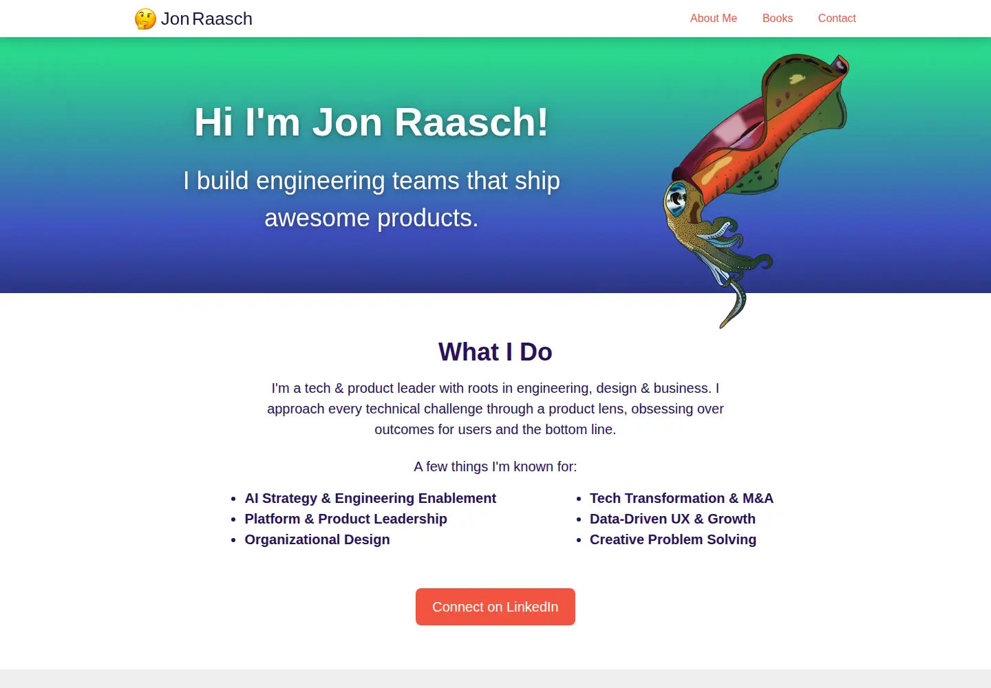 Screenshot of jonraasch.com