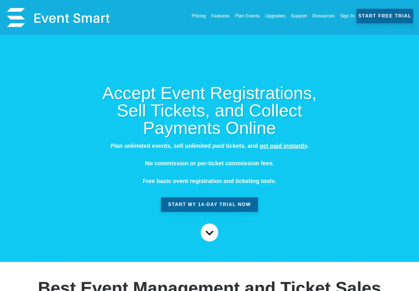 Screenshot of eventsmart.com