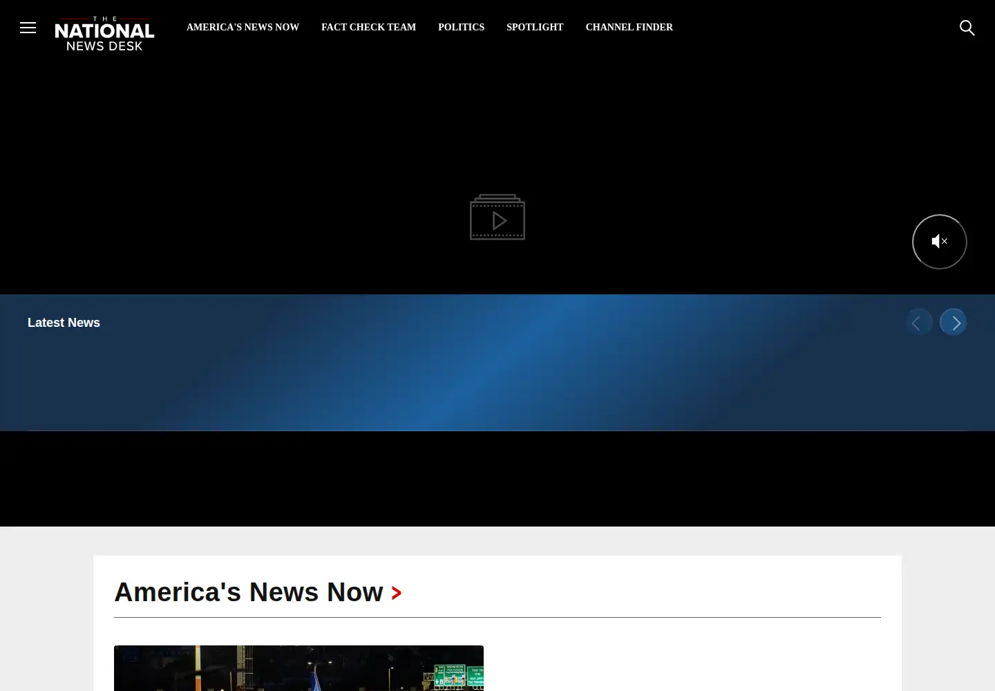 Screenshot of thenationaldesk.com