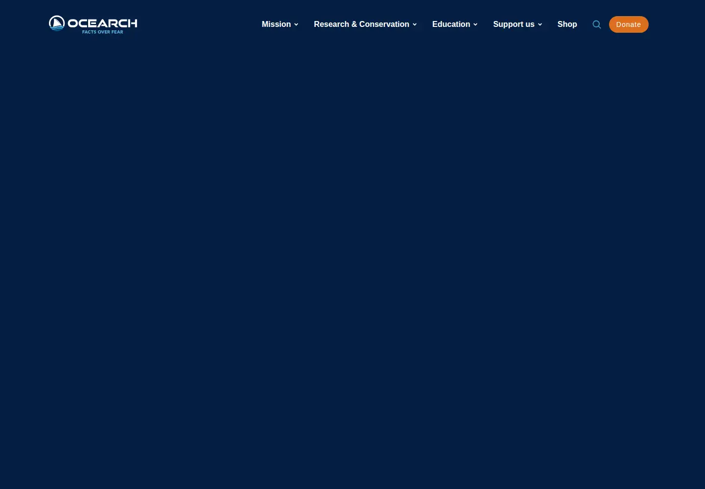 Screenshot of ocearch.org