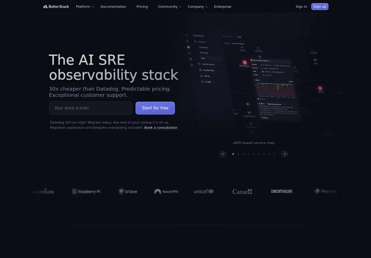 Screenshot of betterstack.com