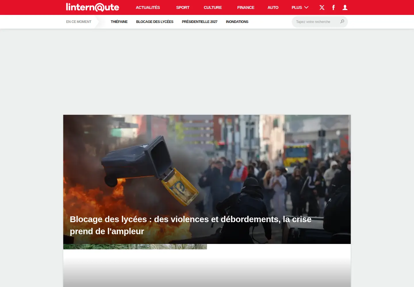 Screenshot of linternaute.com