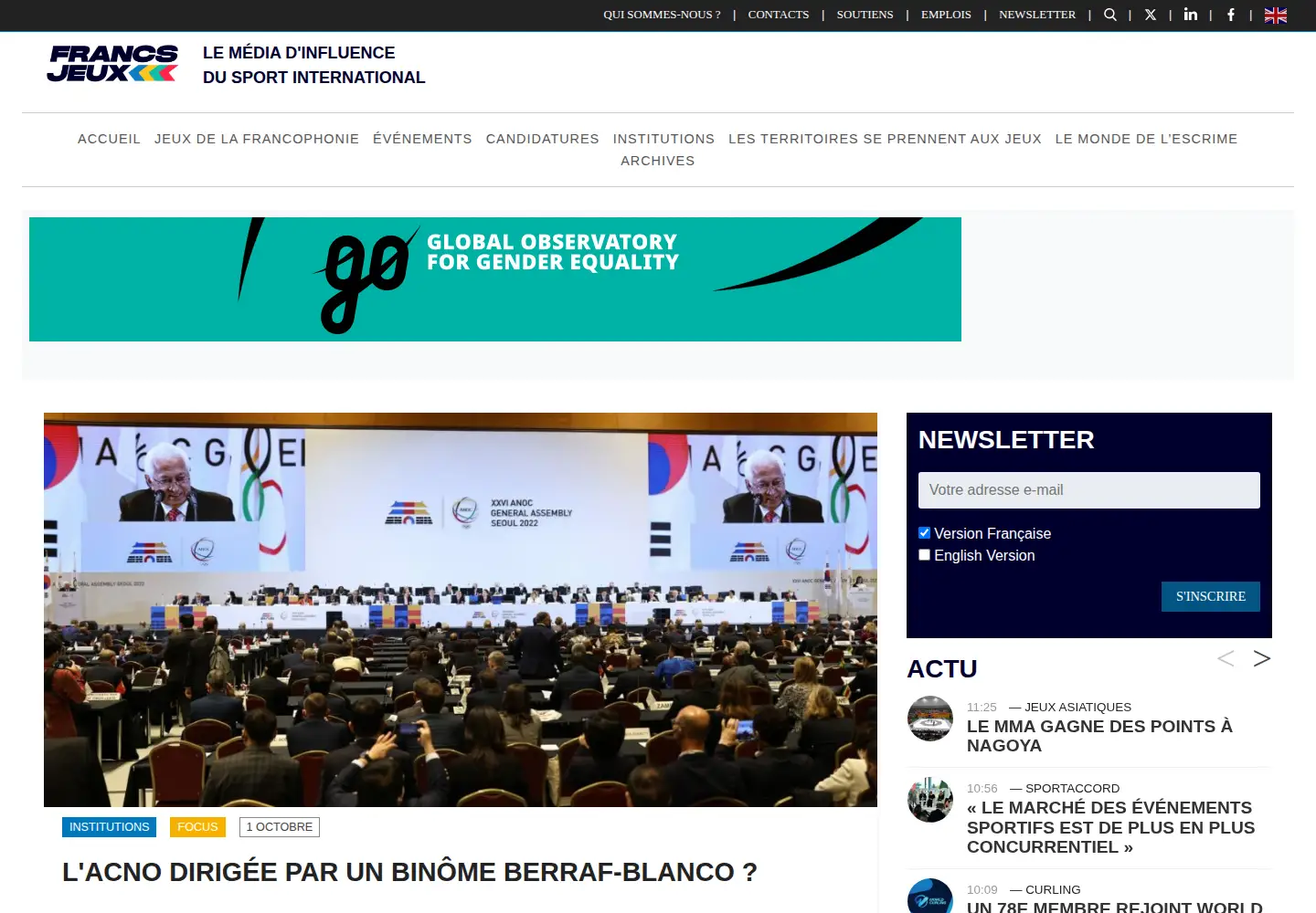 Screenshot of francsjeux.com