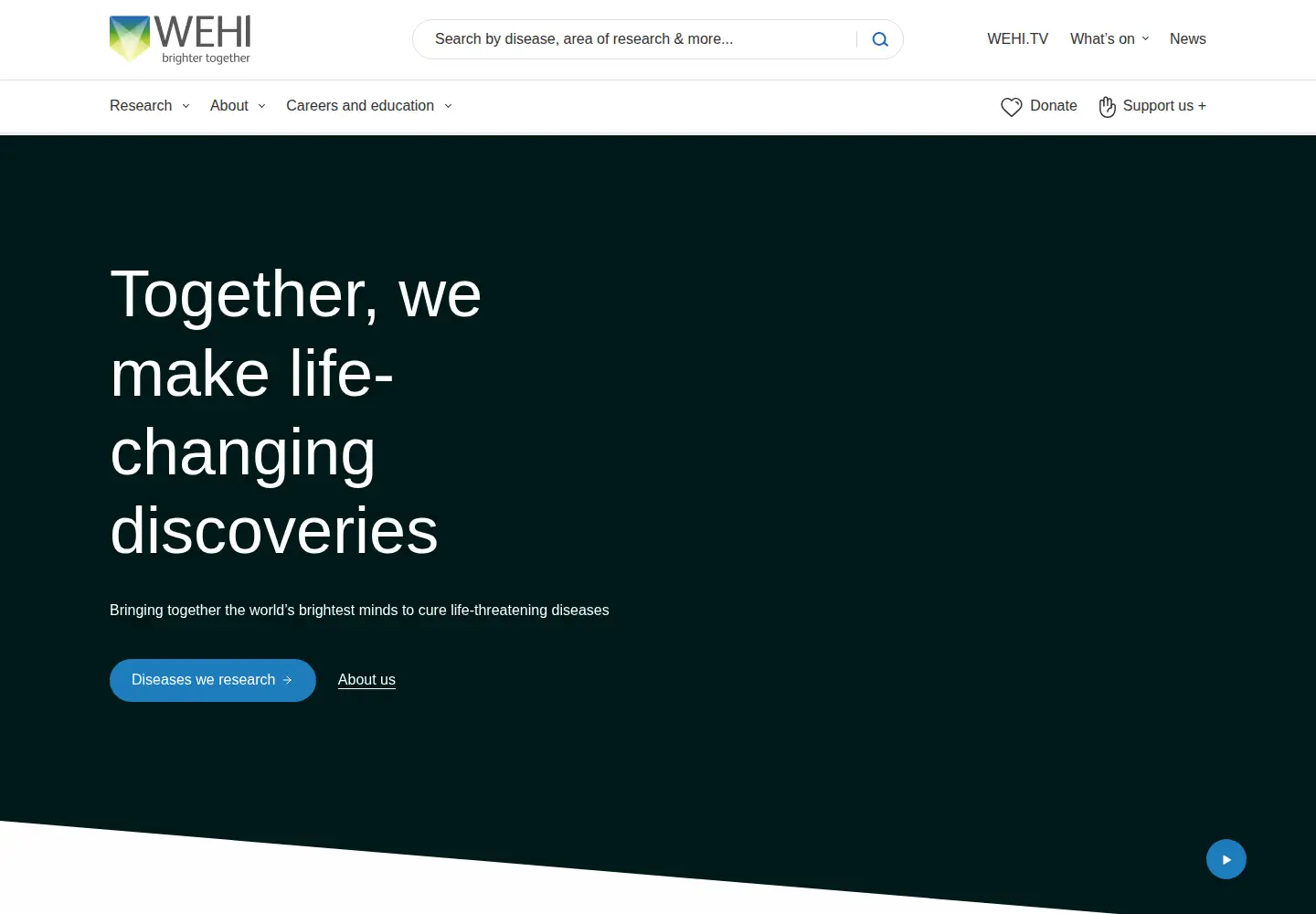 Screenshot of wehi.edu.au