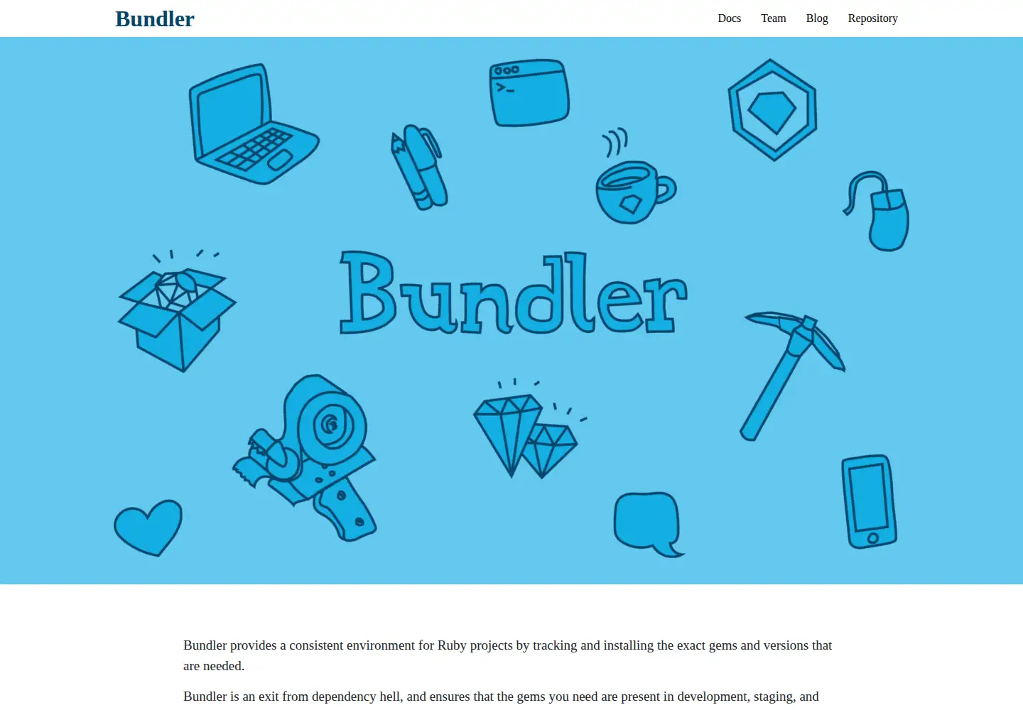Screenshot of bundler.io