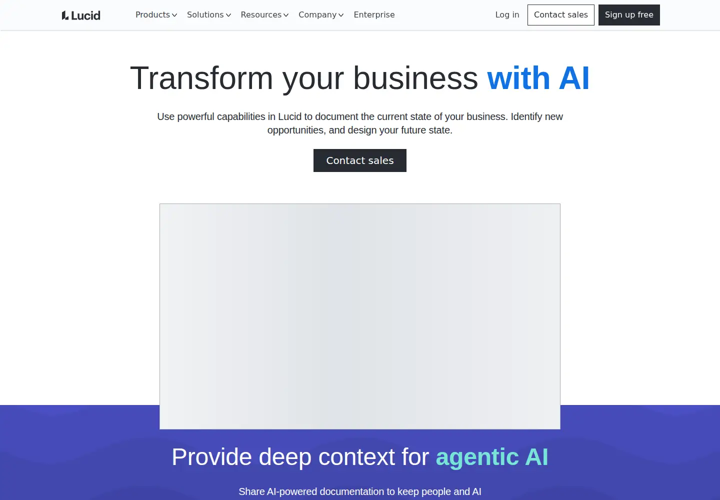 Screenshot of lucid.co