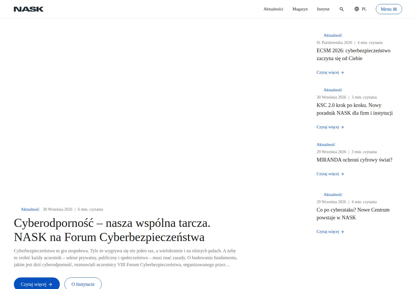 Screenshot of nask.pl