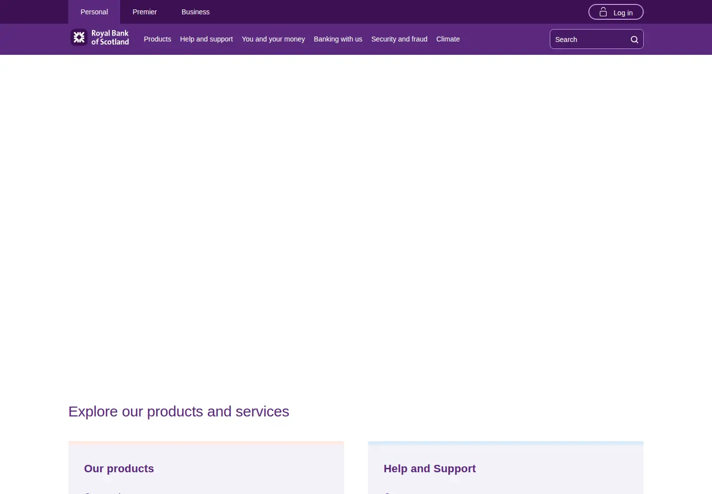 Screenshot of rbs.co.uk