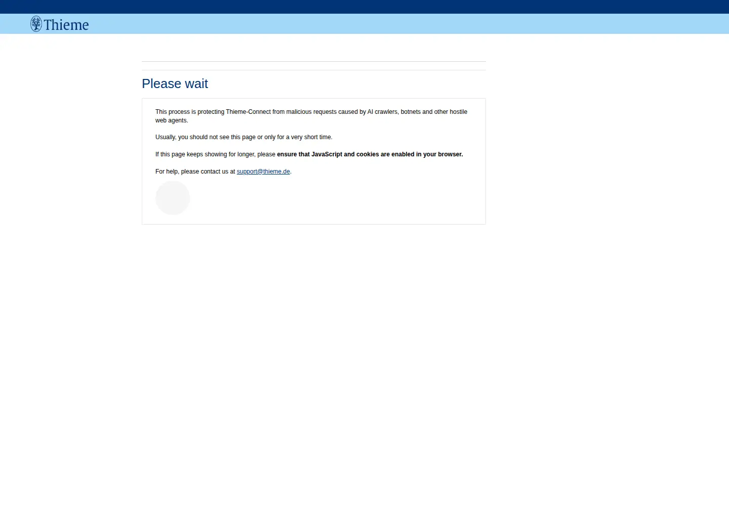Screenshot of thieme-connect.de