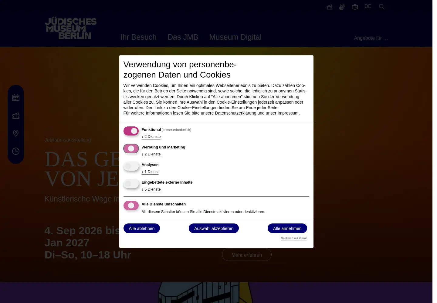 Screenshot of jmberlin.de