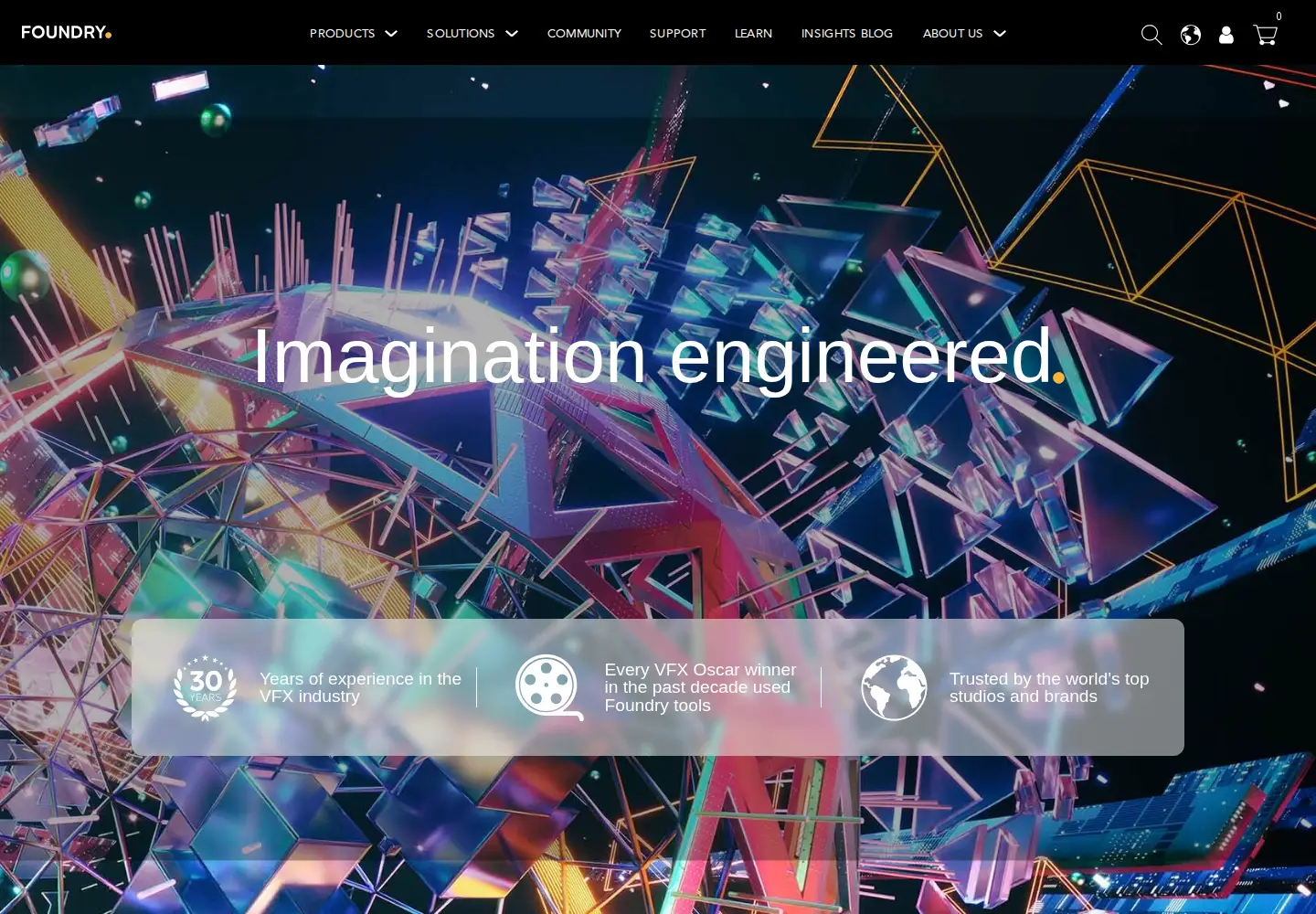 Screenshot of foundry.com