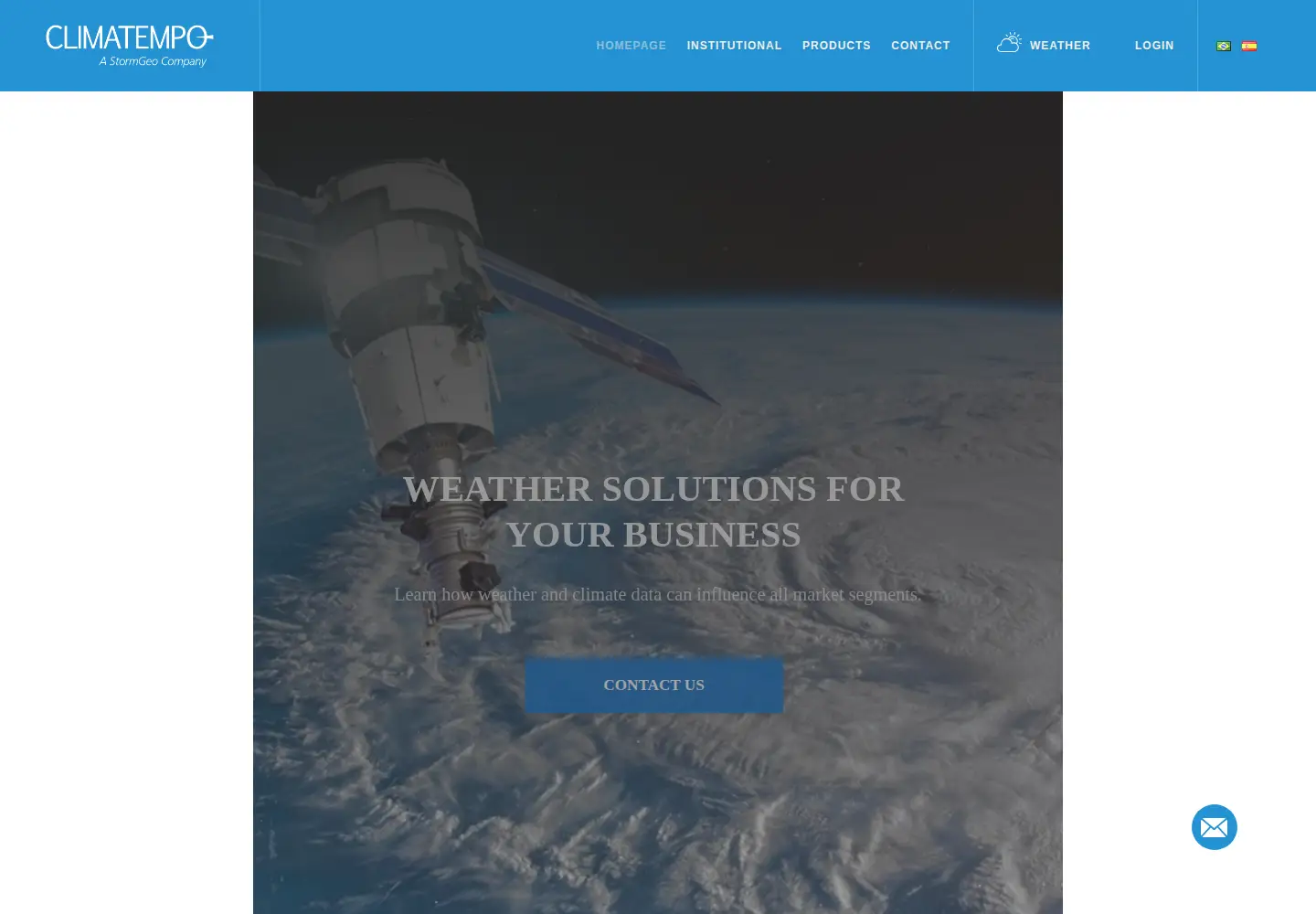 Screenshot of climatempoconsultoria.com.br