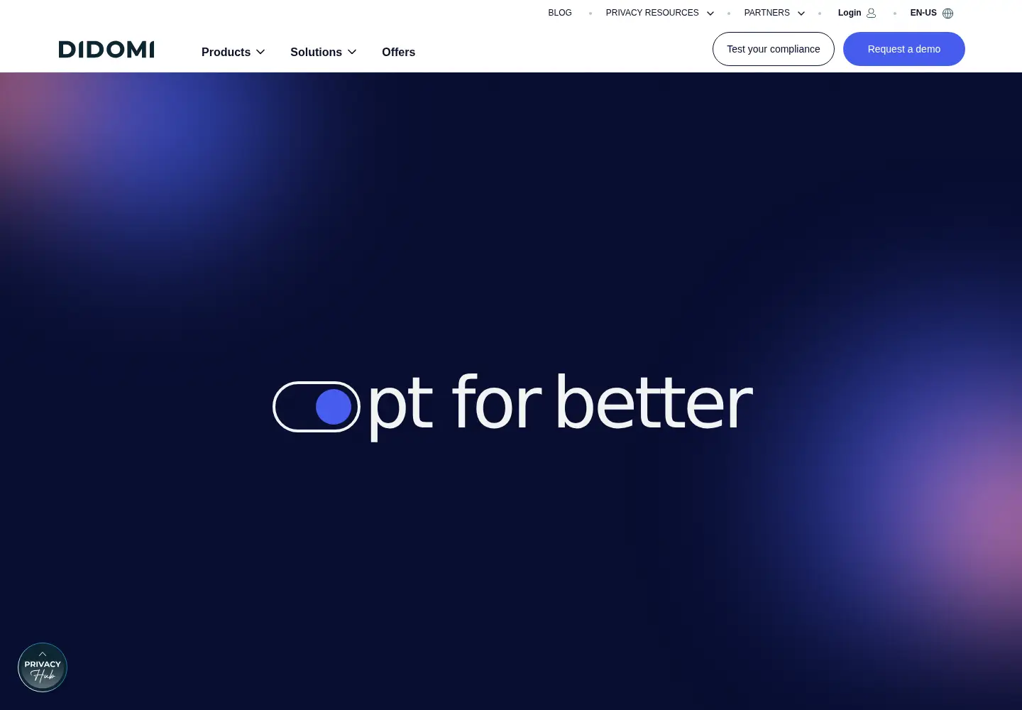 Screenshot of didomi.io