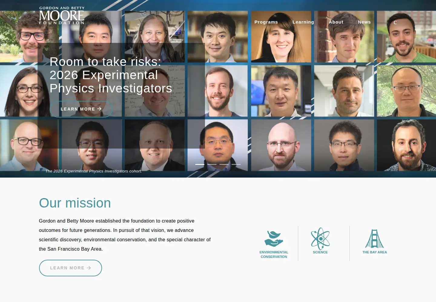 Screenshot of moore.org