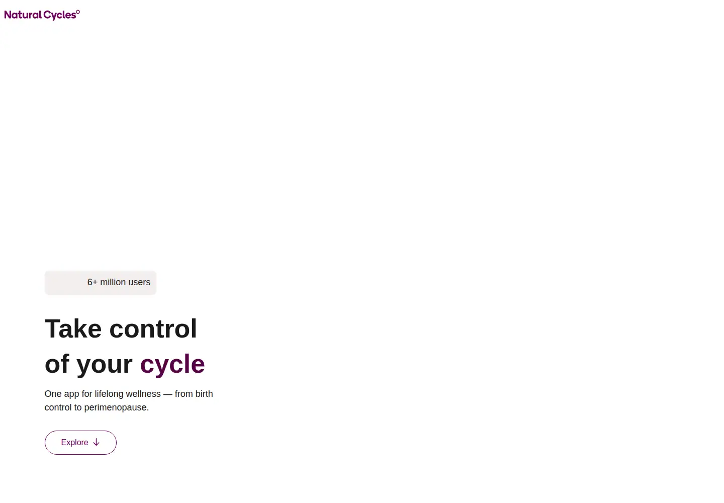 Screenshot of naturalcycles.com