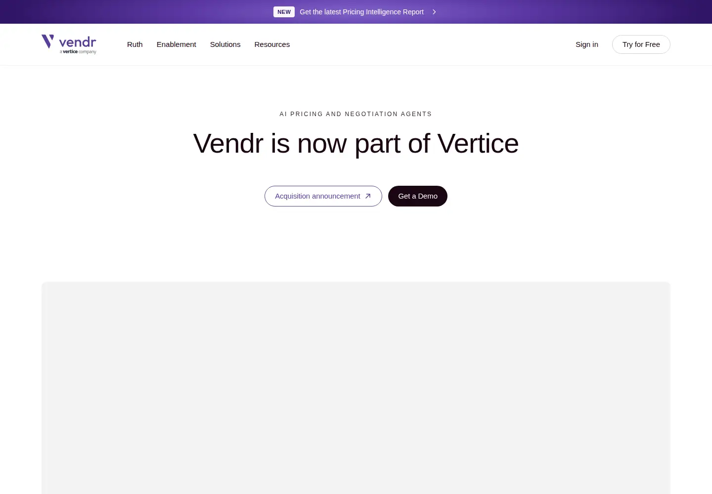 Screenshot of vendr.com